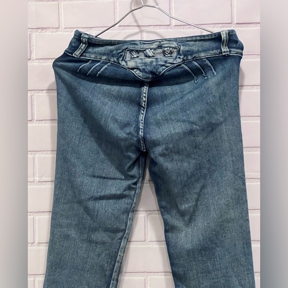 LOI women Colombian stretch skinny  blue jeans /size 14 - Picture 8 of 12